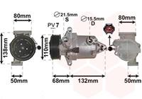 vanwezel VAN WEZEL Kompressor 1301K703 Klimakompressor,Klimaanlage Kompressor NISSAN,JUKE F15