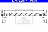 Bremsschlauch Hinterachse rechts ATE 24.5229-0211.3