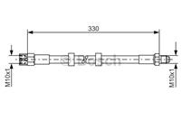 Bremsschlauch Bosch 1 987 476 278