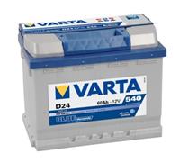 Starterbatterie Blau Dynamische 12V 60Ah L2 D24 / 540A - Varta