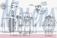 mitsubishi Compressor, airconditioning