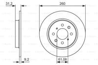 BOSCH Bremsscheiben 0 986 479 051 Scheibenbremsen,Bremsscheibe HONDA,JAZZ III GE,INSIGHT ZE_