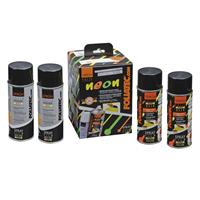 Foliatec Spray Film (Spuitfolie) set - NEON geel - 4delig