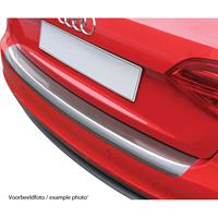 ABS Achterbumper beschermlijst Renault Captur 2013-Ribbed'Brushed Alu' Look