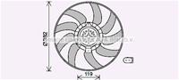Lüfter, Motorkühlung AVA AI7519