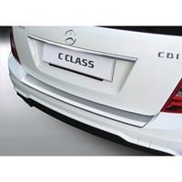 mercedes-benz ABS Achterbumper beschermlijst Mercedes C-Klasse W204 Estate 2012-Brushed Alu' Look