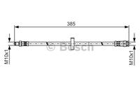 BOSCH Bremsschläuche 1 987 481 531 Bremsschlauch FIAT,DUCATO Pritsche/Fahrgestell 230,DUCATO Bus 230,DUCATO Kasten 230L