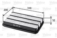 Luchtfilter VALEO, u.a. für Opel, Isuzu, Vauxhall, Lotus