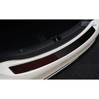 mercedes-benz Carbon Achterbumperprotector Mercedes CLS (C218) 2014- Rood-Zwart Carbon