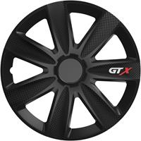 4-Delige Wieldoppenset GTX Carbon Black 14 inch