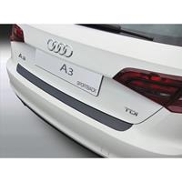 ABS Achterbumper beschermlijst Audi A3 (8v) S3/RS/S-Line Sportback 2012-2016 Zwart