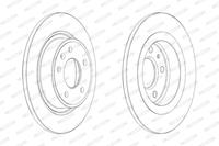 Remschijven FERODO DDF1871, 2 deel