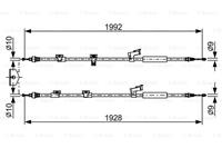 ford Handremkabel BC2494