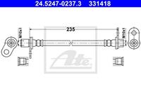 Bremsschlauch ATE 24.5247-0237.3