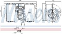 Binnenventilator NISSENS 87715