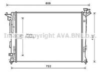 hyundai Radiateur HY2283