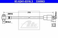 Bremsschlauch ATE 83.6241-0316.3