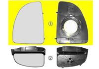 vanwezel Spiegelglas, Außenspiegel rechts Van Wezel 1747832