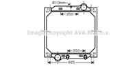 highwayautomotive Radiateur AVA COOLING MEA2222