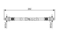 BOSCH Bremsschläuche 1 987 481 203 Bremsschlauch MITSUBISHI,GALANT VI Station Wagon EA_,GALANT VI EA_,ECLIPSE I D2_A,COLT III C5_A,SIGMA F2_A, F1_A
