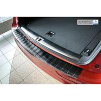 Zwart RVS Achterbumperprotector Audi Q5 2008-2012 & 2012-Ribs'
