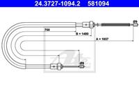 Seilzug, Feststellbremse hinten ATE 24.3727-1094.2