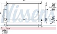 Condensator, airconditioner NISSENS 940502