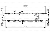 ford Handremkabel Bc2709