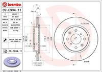 Bremsscheibe 'COATED DISC LINE' | BREMBO (09.C934.11)