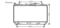 daewoo Radiateur Rezzo/tacuma Mt 00-04