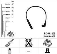 NGK Zündkabelsatz 4077 Zündleitungssatz KIA,RIO Kombi DC,RIO Stufenheck DC_