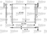 Valeo - Kondensator Klimaanlage vorne für bmw X3 (E83)