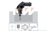 Sensor, Ansauglufttemperatur KW 494 032