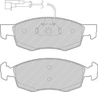 fiat Remblokken set