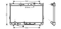 hyundai RADIATEUR Trajet 2.0/2.0TD AT 99-