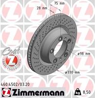 porsche Remschijf Coat Z