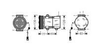 ford Airco Compressor 1.8 Td
