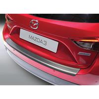 ABS Achterbumper beschermlijst Mazda 3 5-deurs 10/2013- Zwart