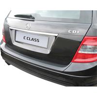 ABS Achterbumper beschermlijst Mercedes-Benz C-Klasse W204 Kombi 2007-(AMG) Zwart