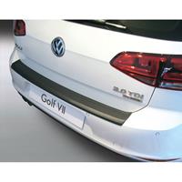 ABS Achterbumper beschermlijst Volkswagen Golf MK VII 3/5 deurs 2013- Zwart