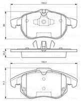 fiat Remblokken set