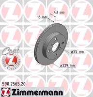 Bremsscheibe 'COAT Z' | Zimmermann (590.2565.20)