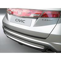 ABS Achterbumper beschermlijst Honda Civic 2006- Zwart