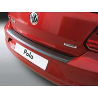 ABS Achterbumper beschermlijst Volkswagen Polo 6C 3/5 deurs 7/2014- Zwart