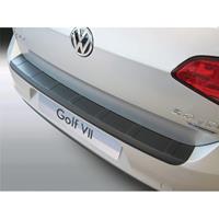 ABS Achterbumper beschermlijst Volkswagen Golf VII 3/5 deurs 2013-Ribbed' Zwart