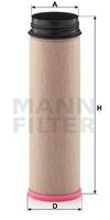 Secundair filter MANN-FILTER CF 1440