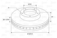 renault Brake Disc X1 Ren Espace Iv