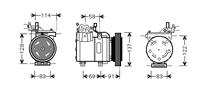 hyundai Airco Compressor 1.6