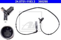 ATE ABS Sensor 24.0751-1183.3 Drehzahlsensor,Raddrehzahl Sensor BMW,3 E46,3 Touring E46