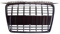 Grill Embleemloos Audi A3 8P 2005-2008 zwart